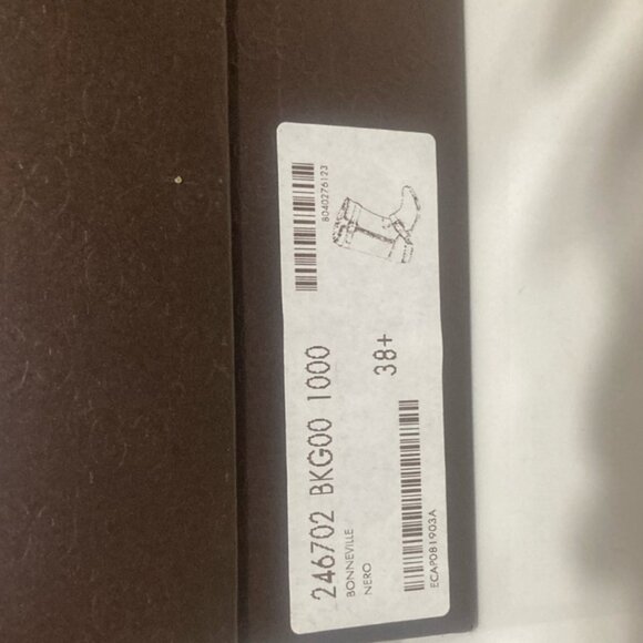 Gucci Bonneville Black Nero Boots NEW IN BOX size USA 8.5 EU 38.5 - Picture 7 of 7